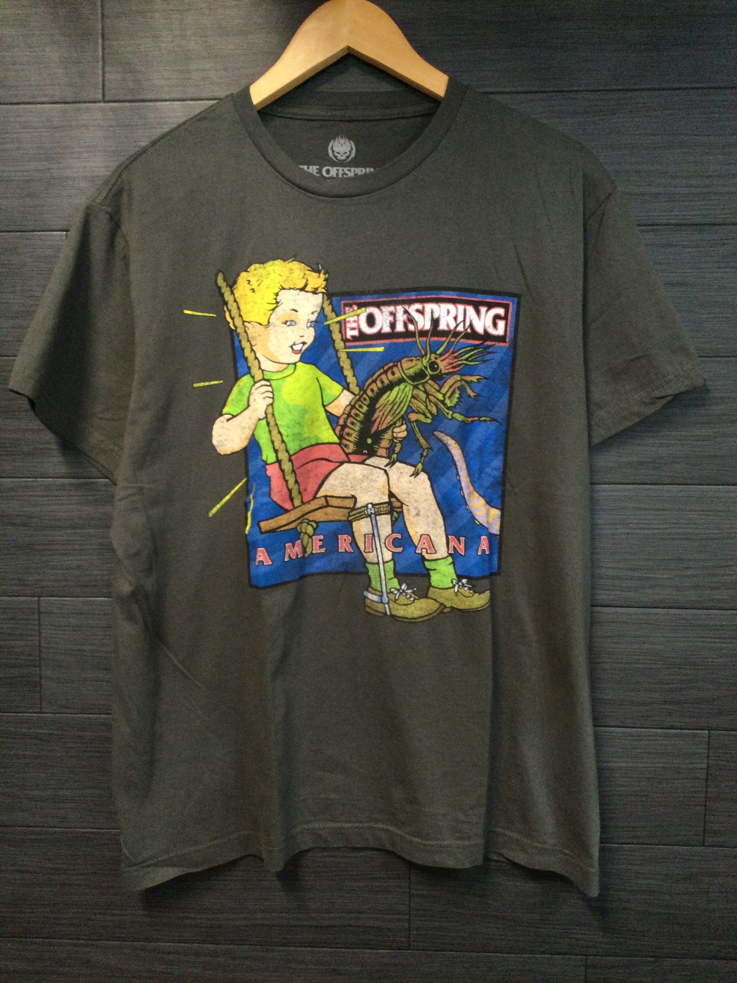 90s 00s AAA The Offspring Tシャツ グレー M表記 - トップス