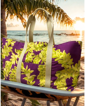 Wa'a 底板入りトート/レイナアラ