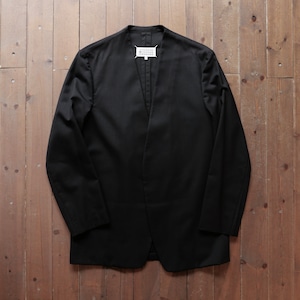 Maison Margiela 2018SS NO COLLAR WOOL JACKET