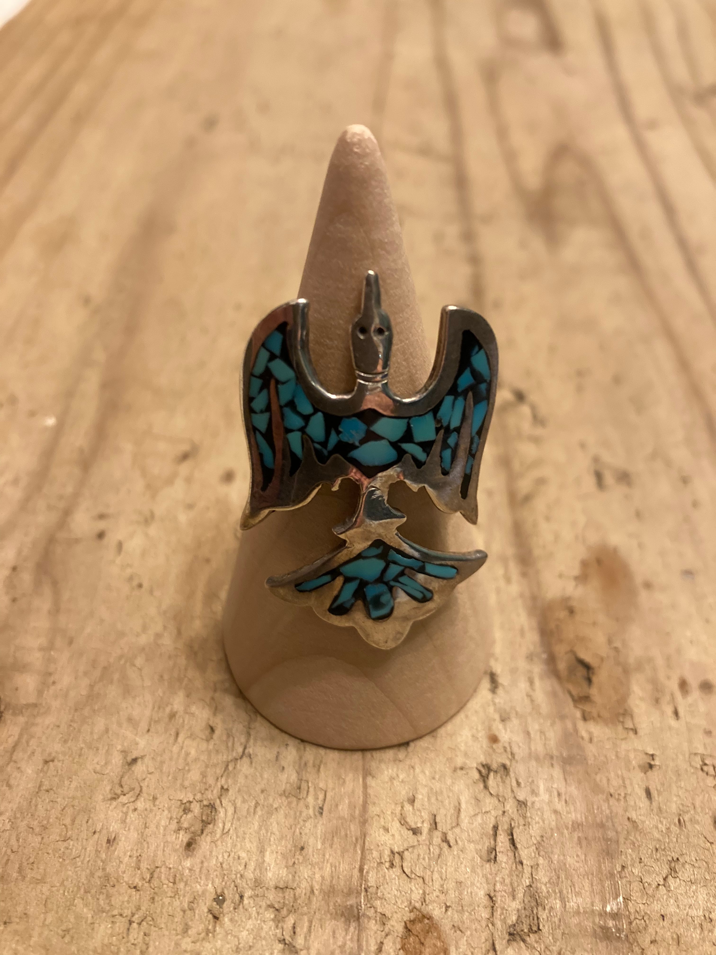 50s〜60s VINTAGE NAVAJO RING   (beady antiques)