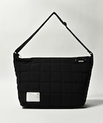 ADAM PATEK square quilt BIG shoulder bag (BLK) AP2229000