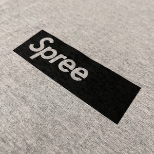 Spree"BOX-LOGO" L/S Tshirt gray