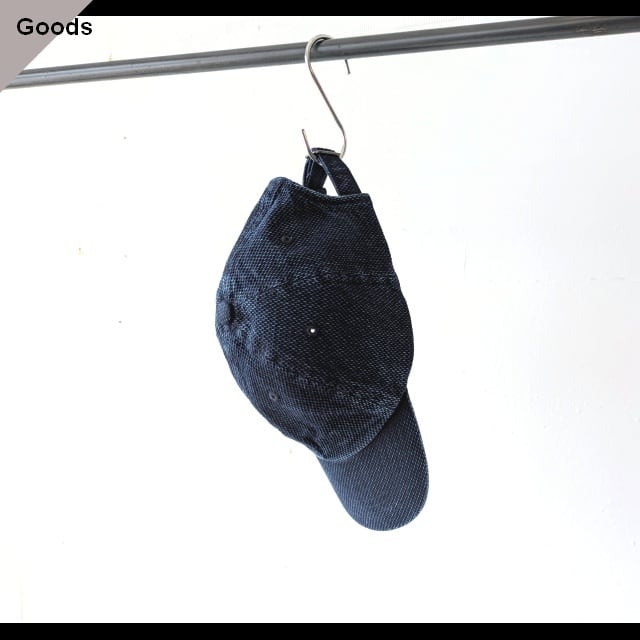 【NEW】Soundman Dud's Cap インディゴ刺子ベースボールキャップ (Indigo)