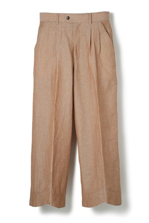 WEATHER CLOTH TROUSER BROWN