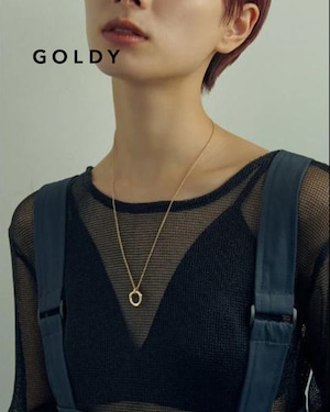 GOLDY/ゴールディ/ニュアンス ホール ネックレス/アクセサリー/3231107【追跡可能メール便180円】