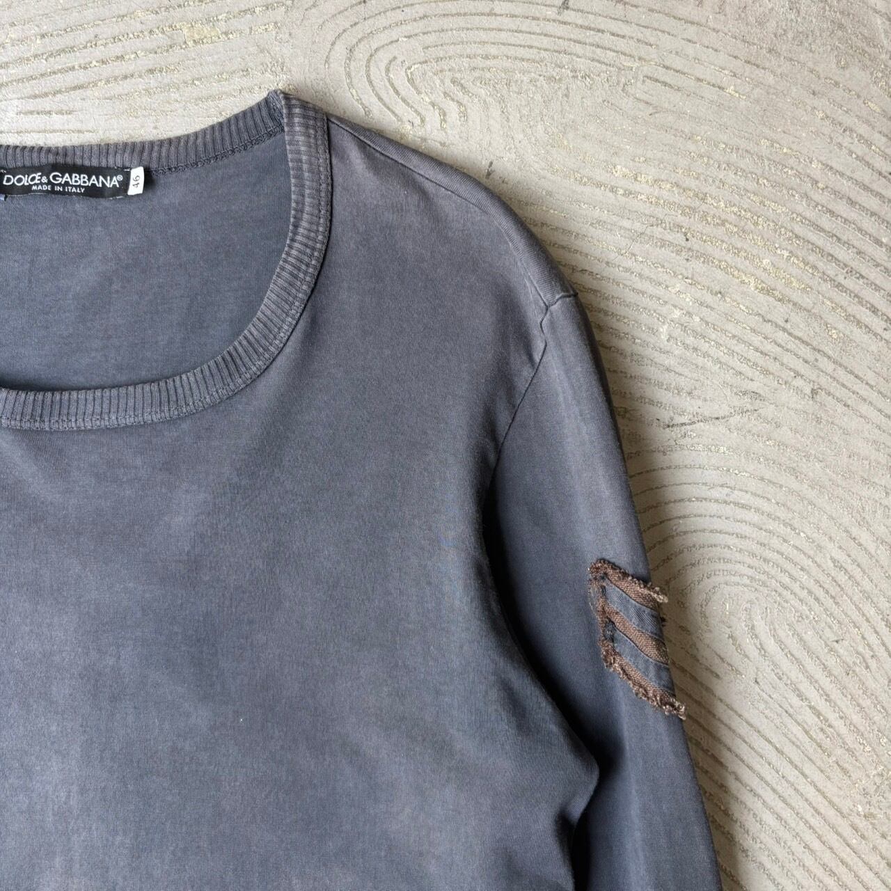 DOLCE&GABBANA / Faded Long sleeve T-shirt | SAMUEL FINCH / Online