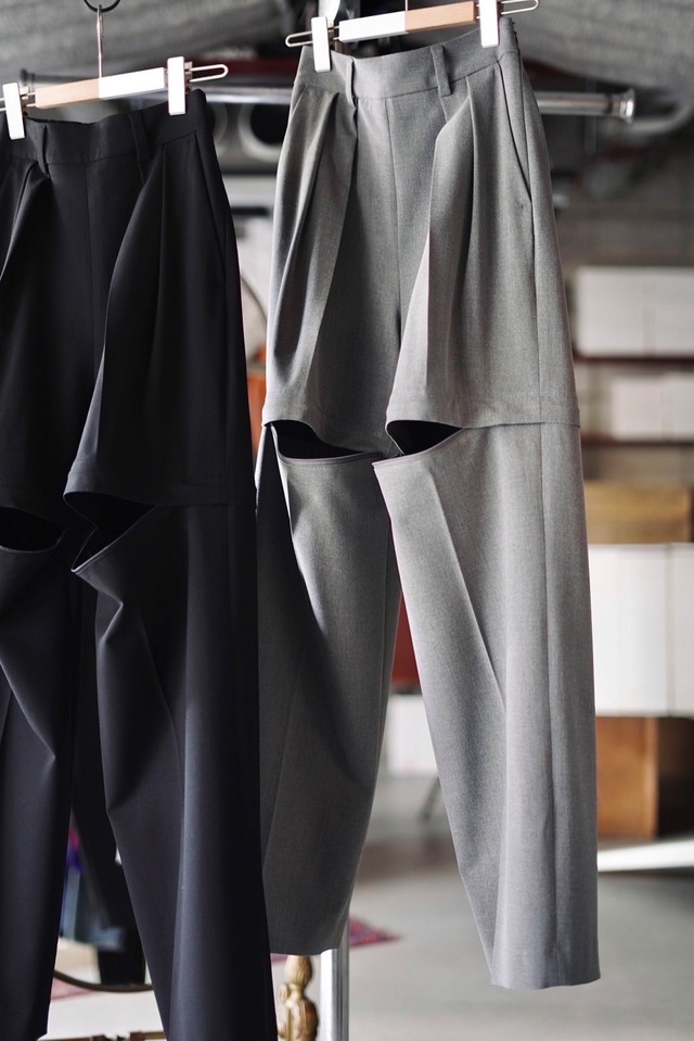 Mediam / Removable Pants (Black , Charcoal) | JUQUI Online