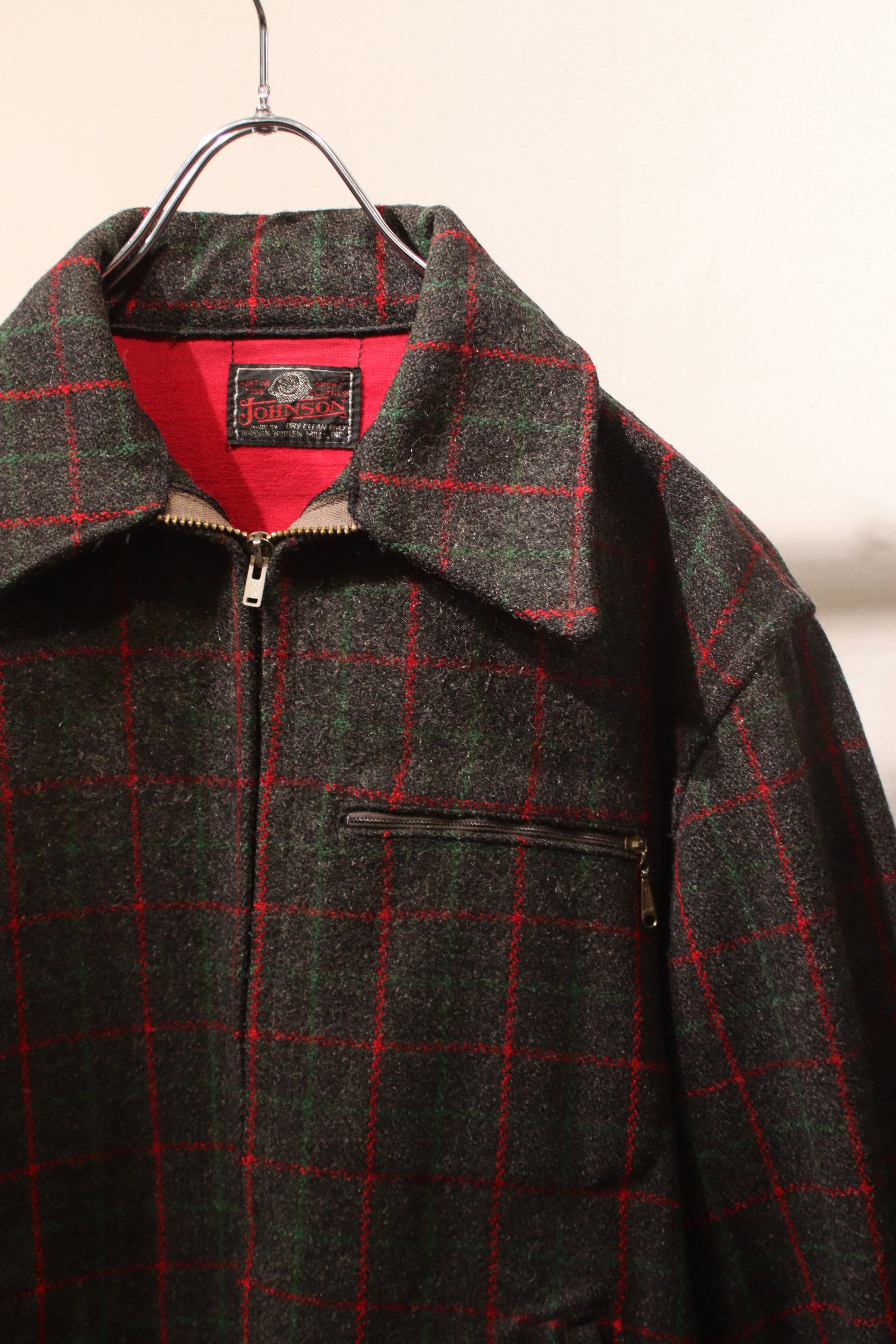 Snooze Jacket 1960s Johnson check pattern wool jacket . | snooze