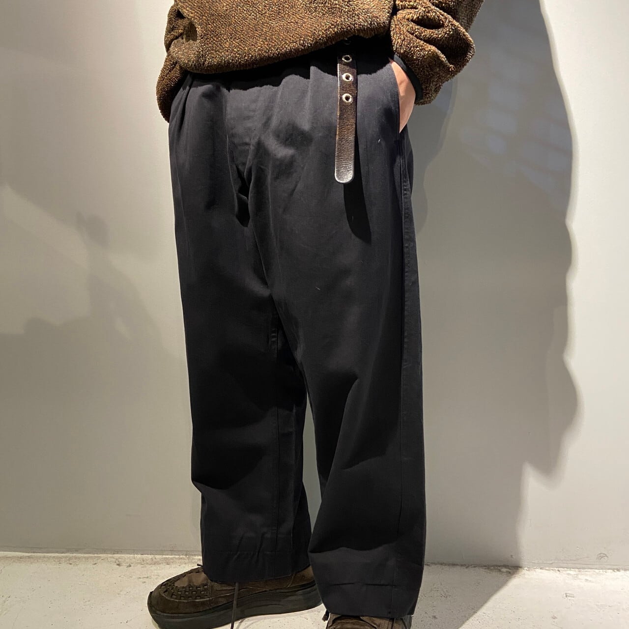 70年代 HBT フレンチワーク ユーロワークパンツ メンズW32相当 