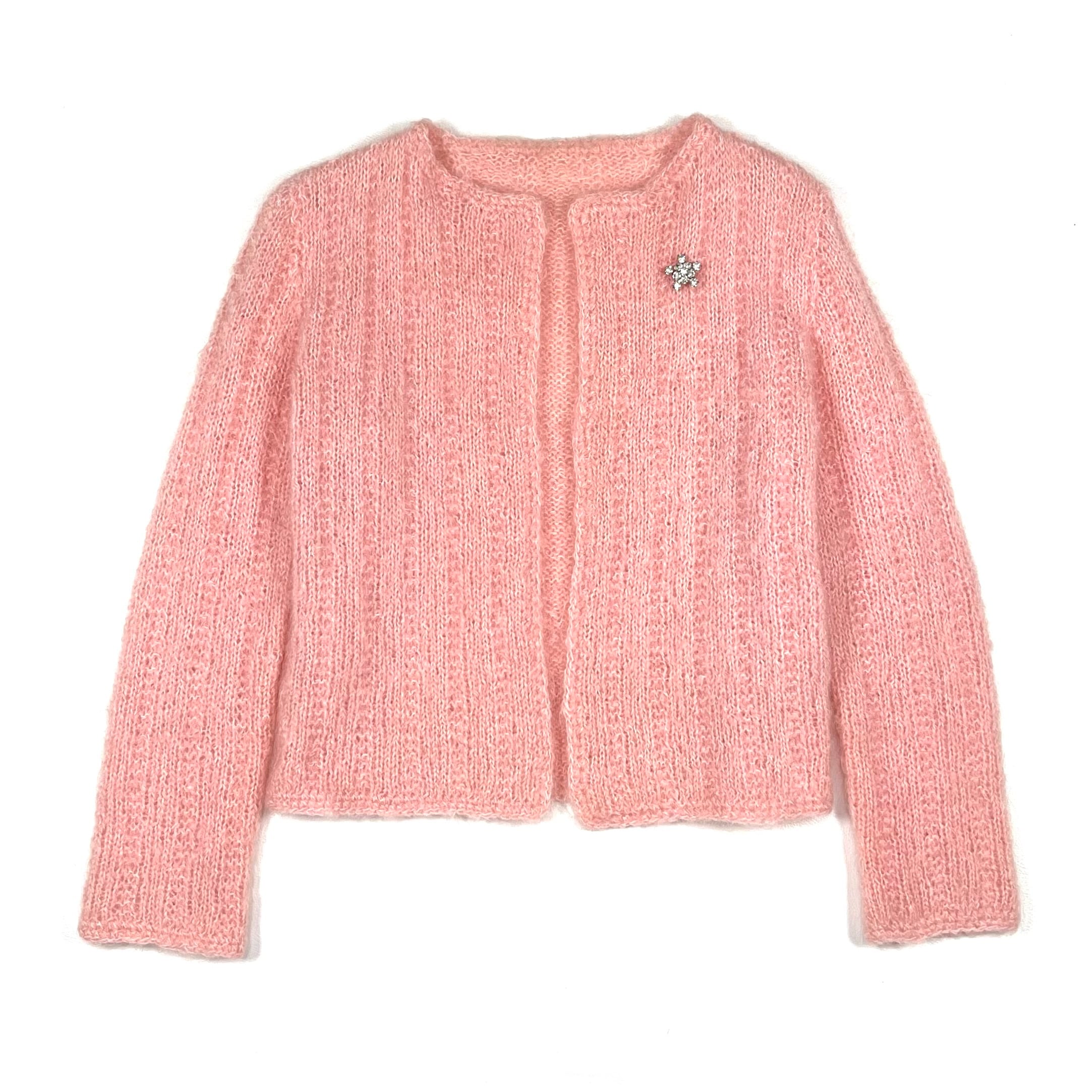 70s 80s Aquasqutum Cashmere Cardigan OG トップス 70s 80s