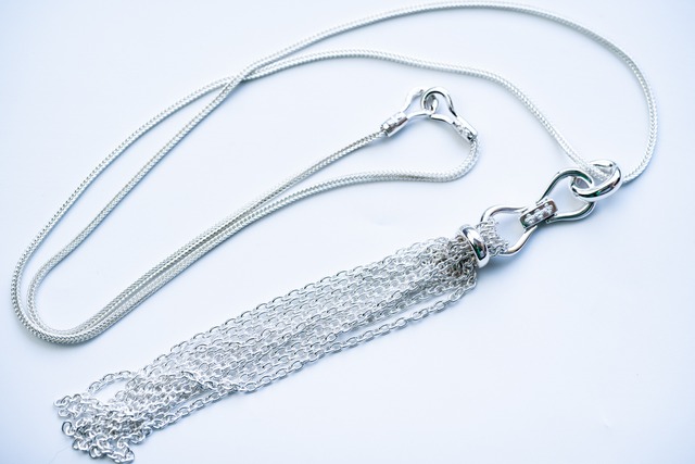 C-038 Tassel necklace(L)+C-034 (80cm)