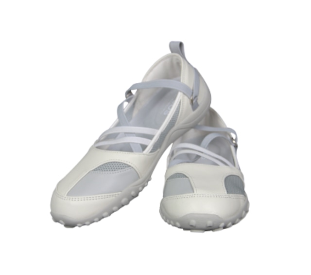[OJOS] Strap Embossed Toe Shoes / Ivory 正規品 韓国ブランド 韓国通販 韓国代行 韓国ファッション オホス