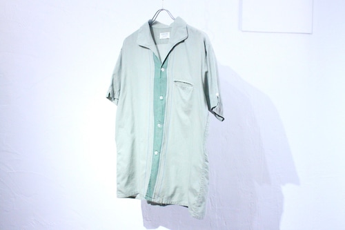~60s ARROW Design Italian Collar Shirt USA製