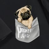 古着 90年代 タルテックス TULTEX 犬柄 PUG パグ アニマルT