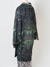 【即納品】Rumi Rock羽織 幸福の王子 ブラック　[ B1218 B1219]