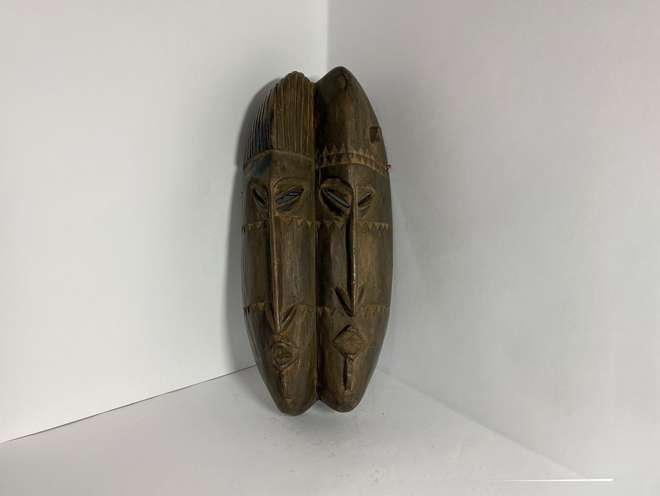 マリ共和国 ドゴン族 ツインフェイス マスク 二つの顔 Dogon Twin-Face Mask