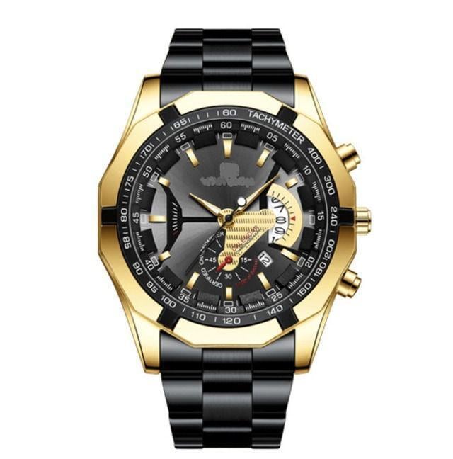 新品 クロノグラフ BOUGARET 腕時計 黒金 | Pay ID 新品 クロノグラフ BOUGARET 腕時計 黒金 | Pay ID