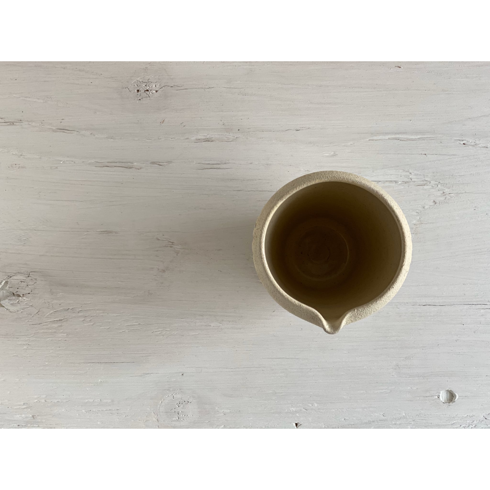 丹波焼 片口 鎬象嵌（しのぎぞうがん） 約200cc