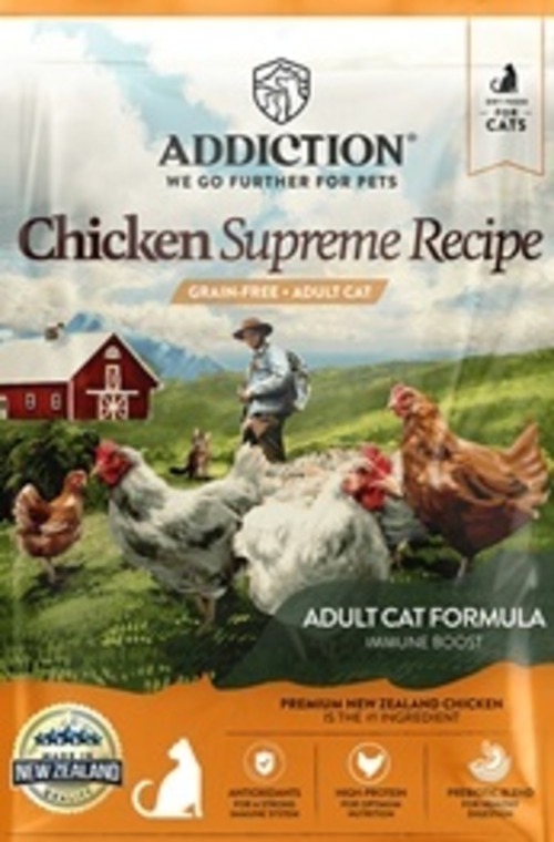 アディクション チキンシュプリーム グレインフリーキャットフード 300g