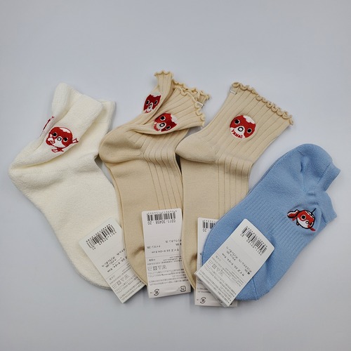 靴下屋×柳井金魚ちょうちん靴下　女性用