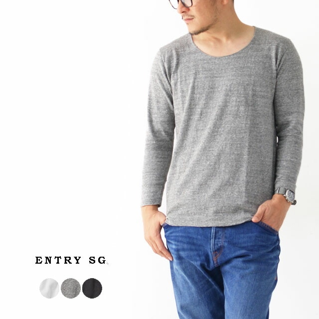 ENTRY SG [エントリーエスジー] GIG MODEL 8.5 [T161U8.5]  とても着心地の良いTシャツ・長袖・ [MEN'S][STANDARD]