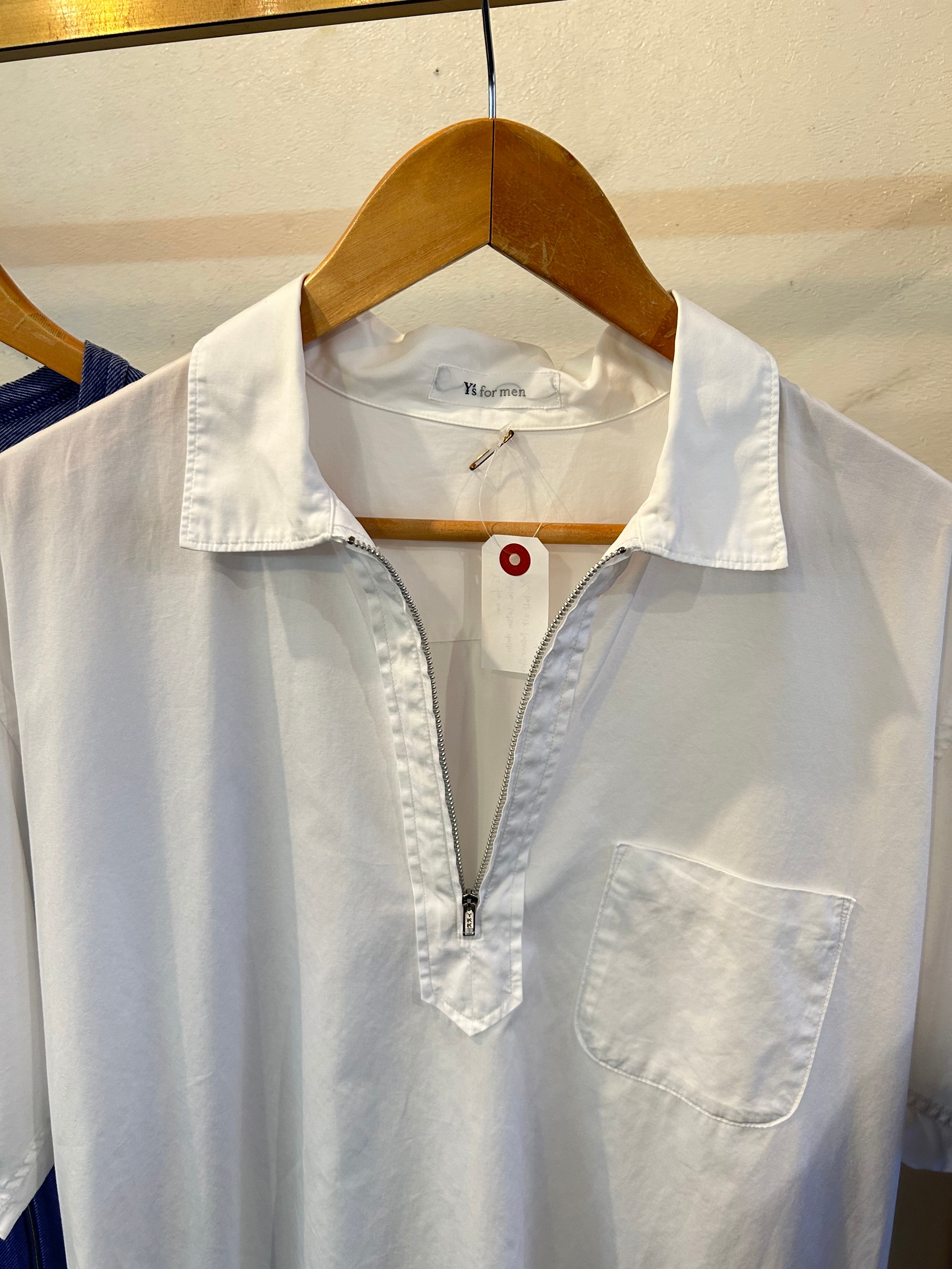 Y's for men” Stripe cotton design L/S shirt | Kissmet