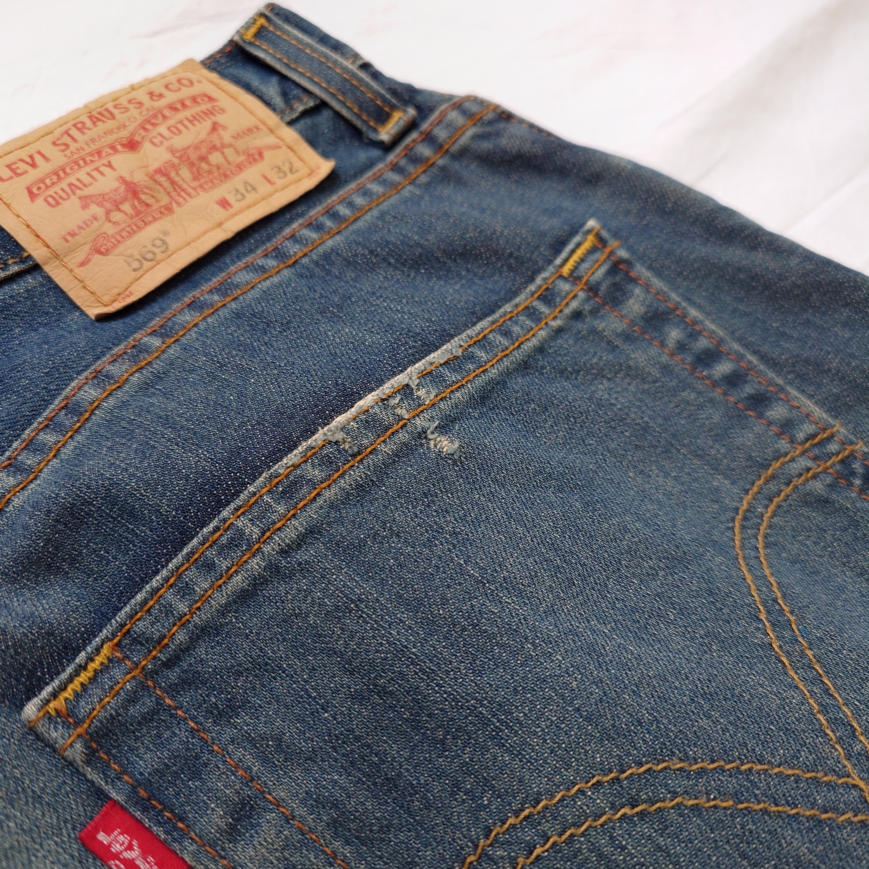 2006年製】Levi's リーバイス 569 ストレート ワイド デニム 2006年製】Levi's リーバイス 569 ストレート ワイド デニム