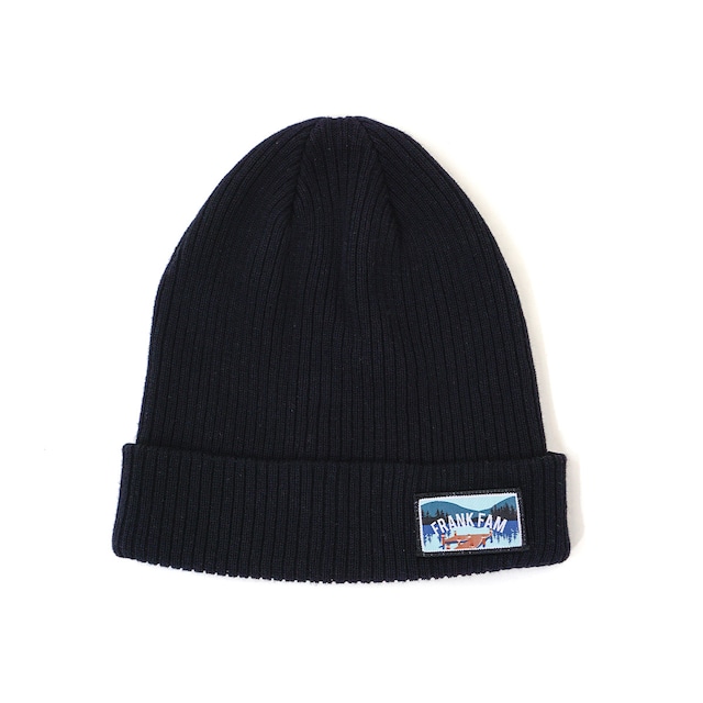 "HOTORI" KNIT CAP| blk