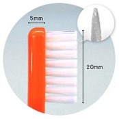 オーラルケア キャップなし タフト24 マニュアル 歯ブラシ × 10本 (S)