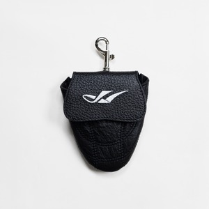 HIDAKA 25SS SPIKE PURSE (BLACK)