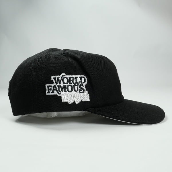 Supreme ブラック キャップ　Sロゴ Supreme 26SS World Famous S Logo 6-Panel 大人気のSロゴキャップ
