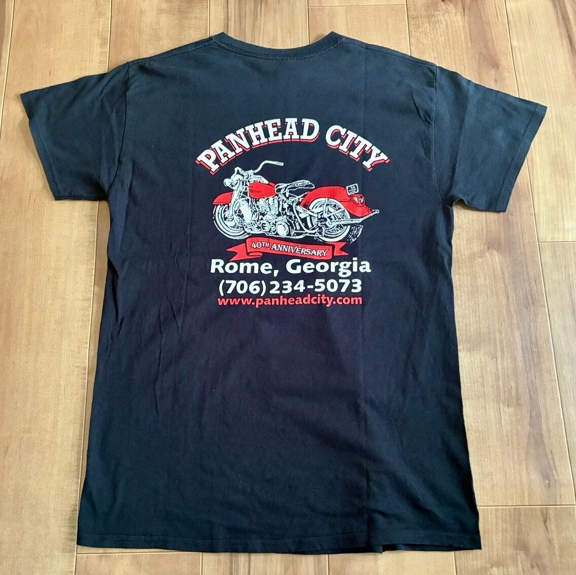 PANHEAD CITY パンヘッドシティ ローカル ハーレーショップTシャツ PANHEAD CITY パンヘッドシティ ローカル ハーレーショップTシャツ