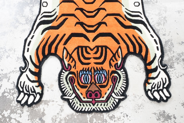 Tibetan Tiger Rug 《Mサイズ•ウール230》チベタンタイガーラグ