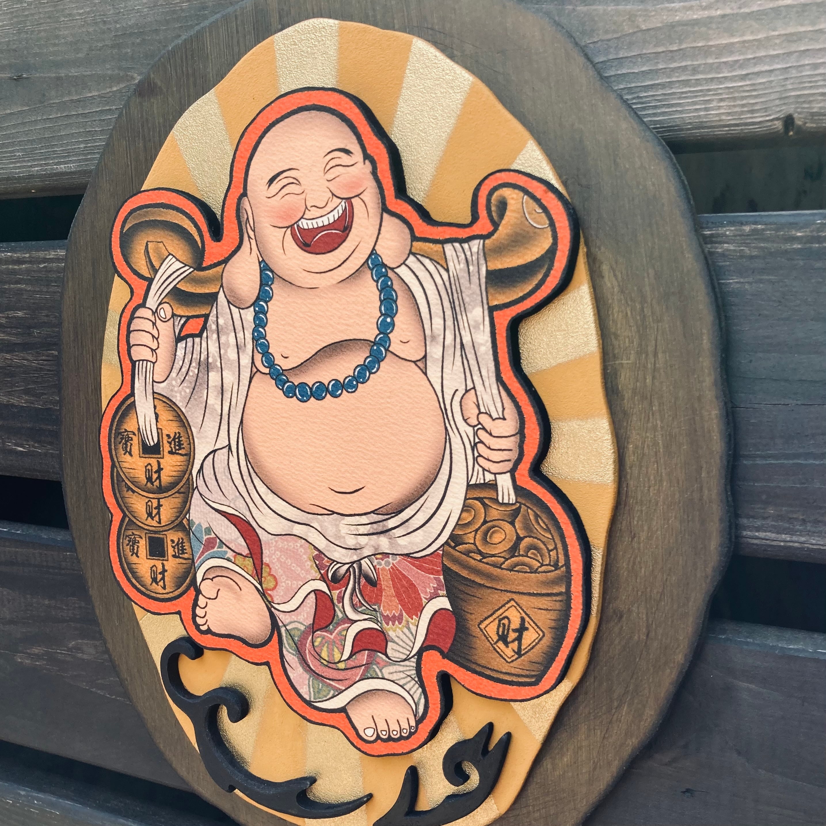 アートパネル 七福神 布袋さま | bbqcomic