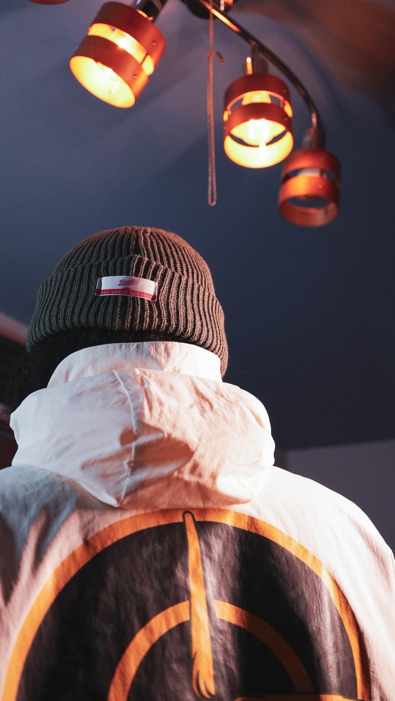 SMOKE ISLAND WIND RESISTANT BEANIE [OLIVE]