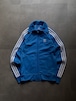 adidas Originals トラックジャケット トレフォイル ジャージ ブルー 3ライン