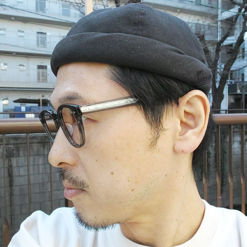 EYEVAN Webb クリアフレーム　偏光レンズ EYEVAN / WEBB / SMK スモーククリアグレー メガネ ボストン