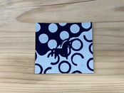 干支ミニ色紙　丸柄