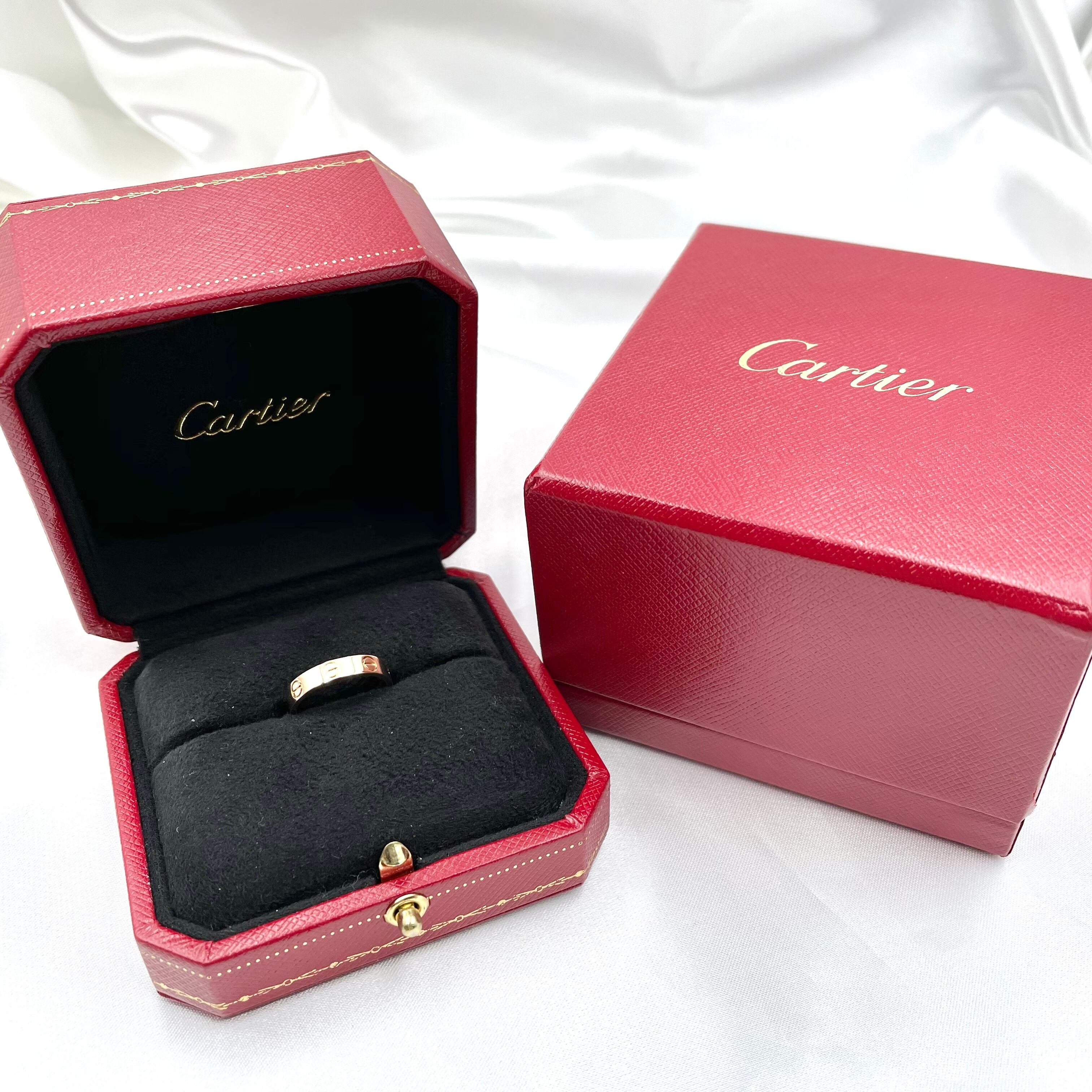 Cartier ミニラブリング 8号 ピンクゴールド | Regalino.