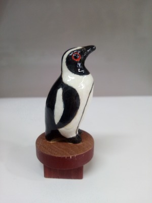 ペンギン（ミニ・ミニ）【木彫品】