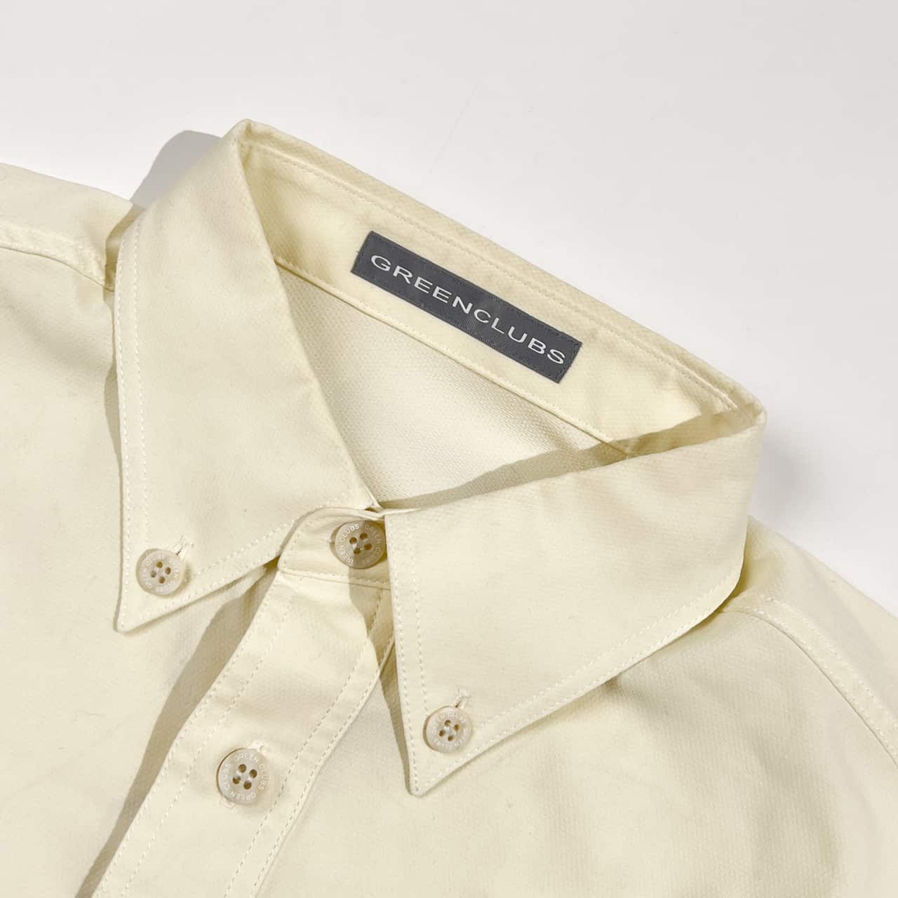 GREENCLUBS グリーンクラブ BD ボタンダウン 長袖シャツ 3/アイボリー 系 メンズ