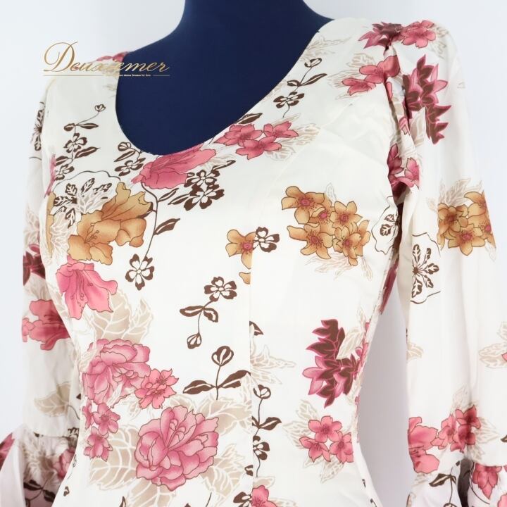 フラメンコ 衣装 ツーピース セットアップ ファルダ トップス