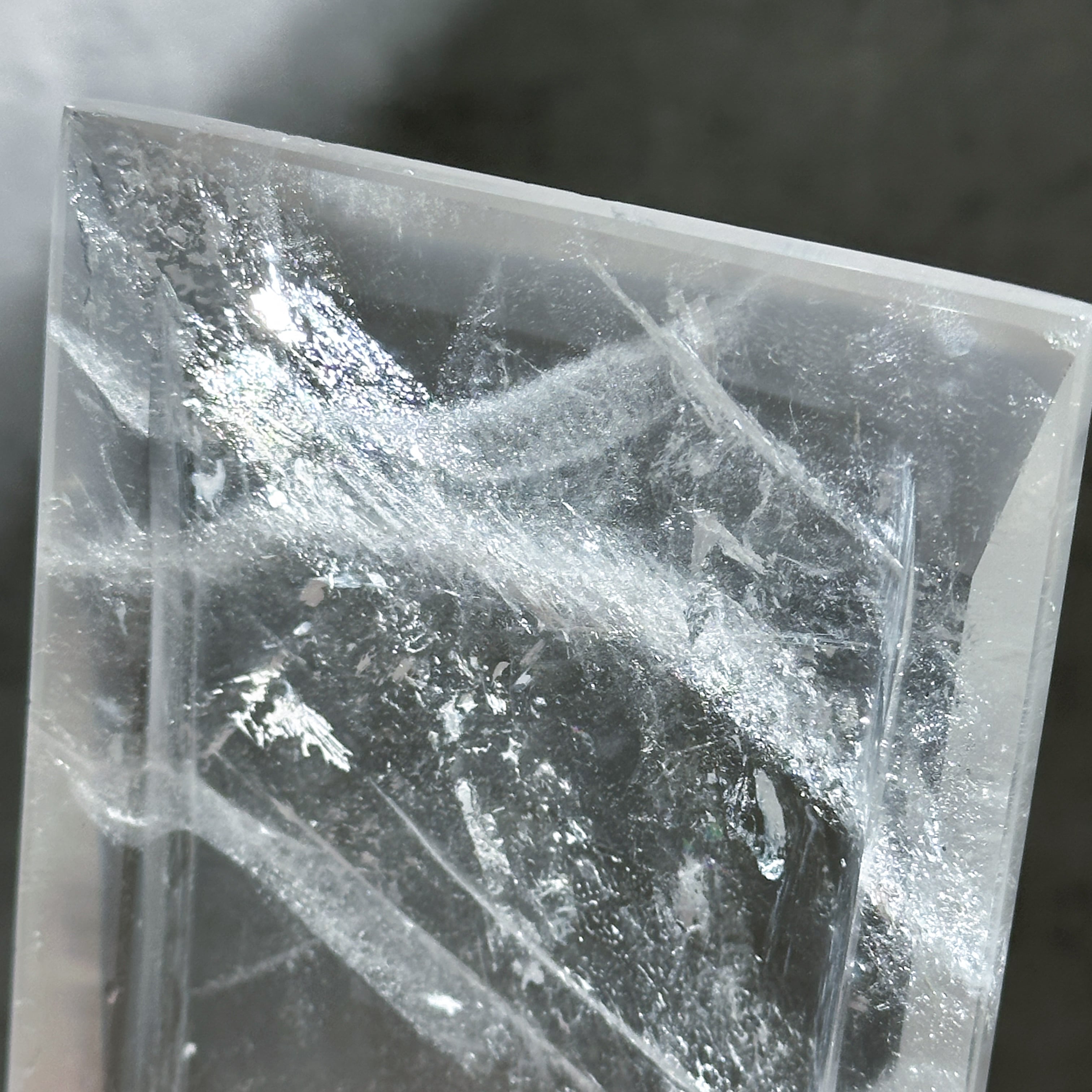 クリアクォーツのトレー 03◇ Clear Quartz ◇ 天然石・鉱物