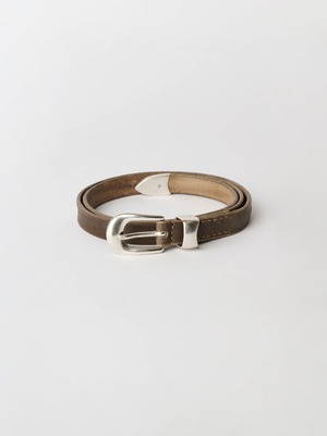 OUR LEGACY 2 CM BELT Sundried Clay Leather A4268BSU