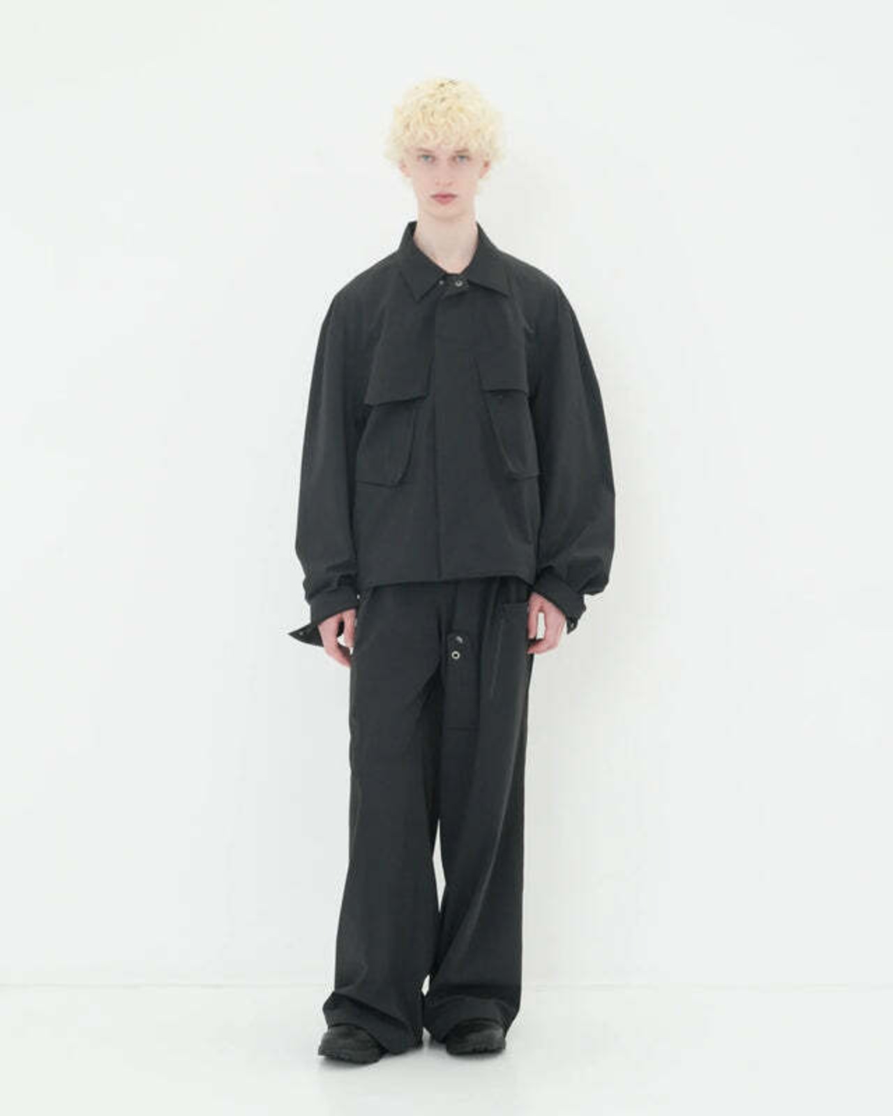 【25AW】Tamme タム / PCS SHIRT JACKET / ジャケット - 4