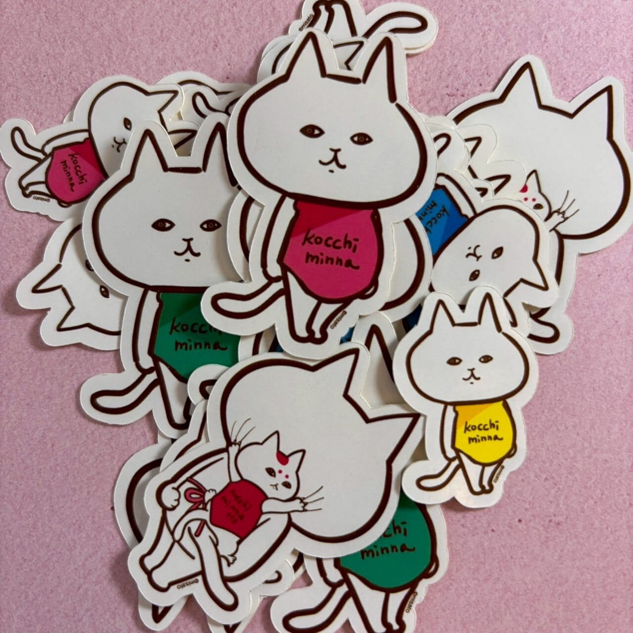 【こっちみんな】フレークシール(10種類23枚入り)