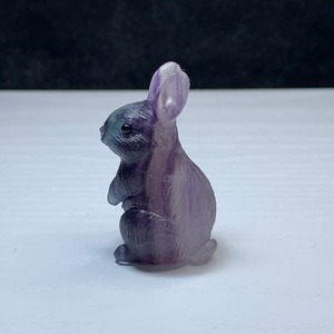 2.フローライトうさぎ・インテリア