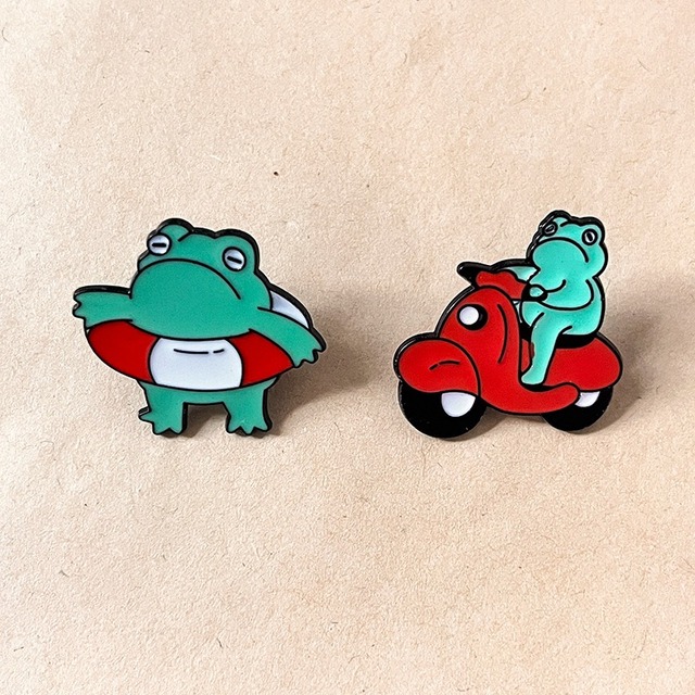 ピンバッジ アート ステッカー ペイント  アートクラフトセット ピンズ 留め具 可愛い おしゃれ
