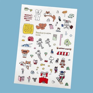 [scooty studio] 2026 scooty クリア ステッカー