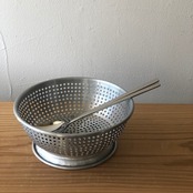 韓国のアルマイトざる 18cm